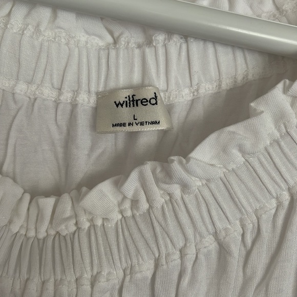 Aritzia Wilfred off-shoulder top size L - Picture 2 of 5